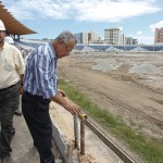 Jackson vistoria obras do Batistão e viaduto do Detran - Visita às obras do viaduto do Detran (Fotos: Marcos Rodrigues/ASN)