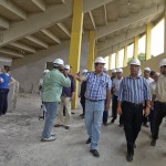 Jackson vistoria obras do Batistão e viaduto do Detran - Visita às obras do viaduto do Detran (Fotos: Marcos Rodrigues/ASN)