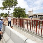 Jackson vistoria obras do Batistão e viaduto do Detran - Visita às obras do viaduto do Detran (Fotos: Marcos Rodrigues/ASN)