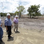 Jackson vistoria obras do Batistão e viaduto do Detran - Visita às obras do viaduto do Detran (Fotos: Marcos Rodrigues/ASN)