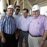 Jackson vistoria obras do Batistão e viaduto do Detran - Visita às obras do viaduto do Detran (Fotos: Marcos Rodrigues/ASN)