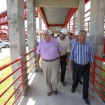 Jackson vistoria obras do Batistão e viaduto do Detran - Visita às obras do viaduto do Detran (Fotos: Marcos Rodrigues/ASN)