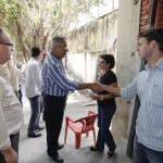 Jackson Barreto visita obras de escolas em Aracaju - Visista à reforma da Escola Augusto Franco