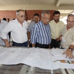 Jackson Barreto visita obras de escolas em Aracaju - Visista à reforma da Escola Augusto Franco