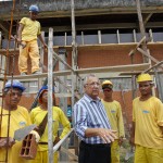 Jackson Barreto visita obras de escolas em Aracaju - Visista à reforma da Escola Augusto Franco