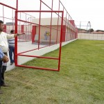 Jackson Barreto visita obras de escolas em Aracaju - Visista à reforma da Escola Augusto Franco