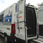 Sejuc recebe do Ministério da Justiça cinco novos carroscelas para transporte de presos - Fotos: Ascom/Sejuc