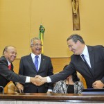 Jackson acompanha entrega de título de Cidadão Sergipano a Eduardo Campos -
