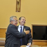 Jackson acompanha entrega de título de Cidadão Sergipano a Eduardo Campos -