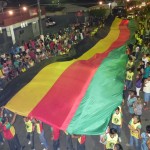 Mais de 1.200 alunos de Salgado desfilam em homenagem ao Dia da Consciência Negra - (Fotos: Ascom/Seed)