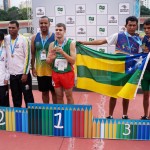 Delegação sergipana segue vencendo nas Paralimpíadas Escolares - Os atletas Adriel e Jefferson conquistaram o bronze (Fotos: Ascom/Seed)