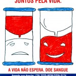 Campanha publicitária do Hemose usará arte criada por aluna da rede estadual  - Imagem: Divulgação