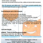Campanha publicitária do Hemose usará arte criada por aluna da rede estadual  - Imagem: Divulgação