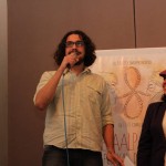 Curta sergipano é exibido na Argentina através do Edital de Intercâmbio - Fabio Rogerio em La Plata (Fotos: Ascom/Cultura)