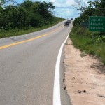 Governo revitaliza sinalização da SE335 entre a BR101 e Neópolis - Fotos: Ascom/Seinfra