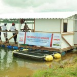 Governo entrega balsa flutuante a pescadores de Telha - O pescador e presidente da Associação dos Moradores da Vila São Domingos