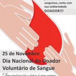 Hemocentro realiza programação para homenagear doadores sergipanos - Cartaz: Divulgação/Saúde