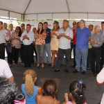 Jackson assina ordem de serviço para urbanização do acesso a Maruim - Participaram o deputado Luiz Mitidieri