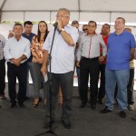 Jackson assina ordem de serviço para urbanização do acesso a Maruim - Participaram o deputado Luiz Mitidieri