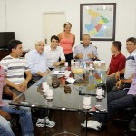 Jackson Barreto recebe lideranças políticas -