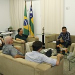 Jackson Barreto recebe lideranças políticas -