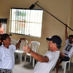 Oficina de máscaras africanas envolve jovens do bairro Santa Maria  - Através de Edital