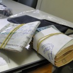 PC desarticula esquema de fraudes relacionadas ao seguro DPVAT - Material apreendido pela polícia durante a operaação "DPVAT Seguro" (Fotos: Ascom/SSPSE)