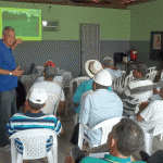 Produtores de salgado participam de palestra sobre agricultura orgânica   - Fotos: Ascom/Emdagro