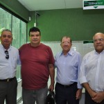 Edson Caetano e o prefeito de Santo Amaro (dir.) / Fotos: Luis Mendonça