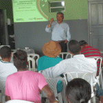 Produtores de salgado participam de palestra sobre agricultura orgânica   - Fotos: Ascom/Emdagro