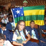 Alegria e emoção estiveram presentes na cerimônia de abertura das Paralimpíadas Escolares - Fotos: Ascom/Seed