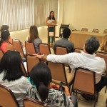 Setur e Emsetur participam de lançamento de pesquisa sobre violência sexual contra crianças e adolescentes - A assistente social e gerente de divulgação turística da Emsetur