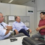 Diretoria do Banese se reúne com prefeito de Santo Amaro - Carlos Alberto Tavares
