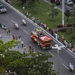 Sergipanos acompanham cortejo fúnebre de Déda - Foto: Marcelle Cristinne/ASN