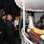 Jackson acompanha Auto de Natal do Banese - Jackson foi recepcionado pela presidente do Banese