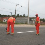 Governo revitaliza sinalização da rodovia João Bebe Água  - Fotos: Ascom/Seinfra