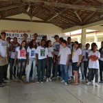 Jovens do Augusto Franco aprendem técnicas de xilogravura e estamparia - Fotos: Ascom/Secult