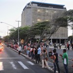 Sergipanos acompanham cortejo fúnebre de Déda - Foto: Marcelle Cristinne/ASN