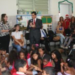 Semarh encerra ações deste ano do ‘Reutilize Alegria’ em escola estadual -