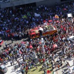 Jackson e os sergipanos se despedem de Déda - Foto: Victor Ribeiro/ASN