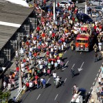 Jackson e os sergipanos se despedem de Déda - Foto: Victor Ribeiro/ASN