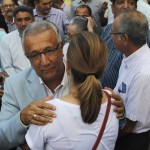 Jackson participa de procissão e missa ao lado de fiéis na Barra dos Coqueiros - Fotos: Victor Ribeiro/ASN