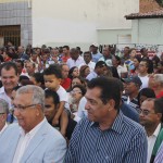 Jackson participa de procissão e missa ao lado de fiéis na Barra dos Coqueiros - Fotos: Victor Ribeiro/ASN