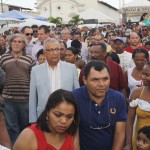 Jackson participa de procissão e missa ao lado de fiéis na Barra dos Coqueiros - Fotos: Victor Ribeiro/ASN