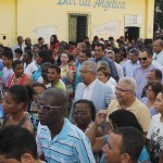 Jackson participa de procissão e missa ao lado de fiéis na Barra dos Coqueiros - Fotos: Victor Ribeiro/ASN