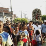 Jackson participa de procissão e missa ao lado de fiéis na Barra dos Coqueiros - Fotos: Victor Ribeiro/ASN