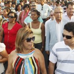 Jackson participa de procissão e missa ao lado de fiéis na Barra dos Coqueiros - Fotos: Victor Ribeiro/ASN