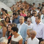 Jackson participa de procissão e missa ao lado de fiéis na Barra dos Coqueiros - Fotos: Victor Ribeiro/ASN