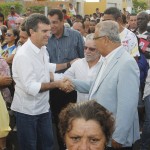 Jackson participa de procissão e missa ao lado de fiéis na Barra dos Coqueiros - Fotos: Victor Ribeiro/ASN