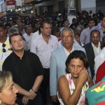 Jackson participa de procissão e missa ao lado de fiéis na Barra dos Coqueiros - Fotos: Victor Ribeiro/ASN